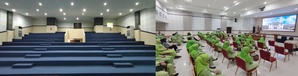 Aula gedung penunjang rs kariadi